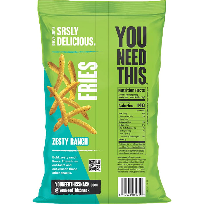 You Need This  Ranch! Veggie Straws  5.5 Oz