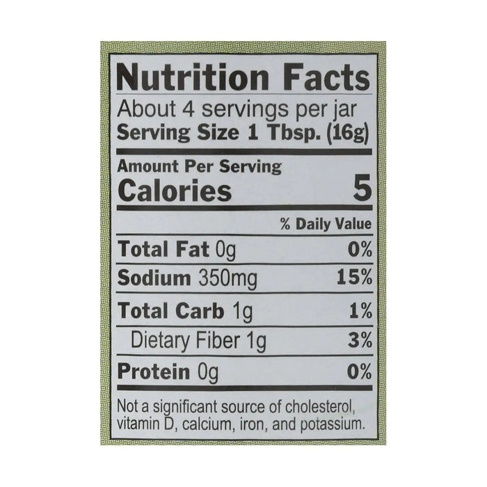 Big Picture Foods Wild Foraged Capers 3.5 Oz