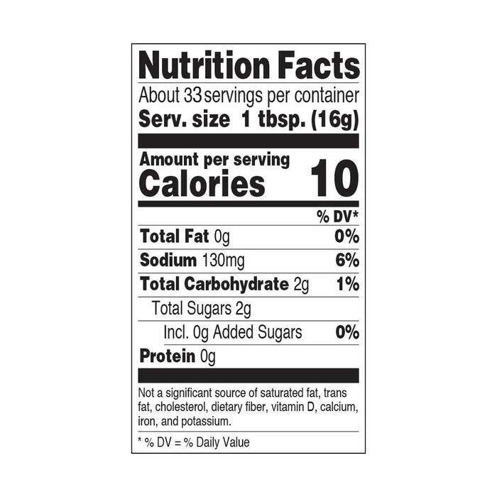 True Made Foods Ketchup No Sugar 18.5 oz