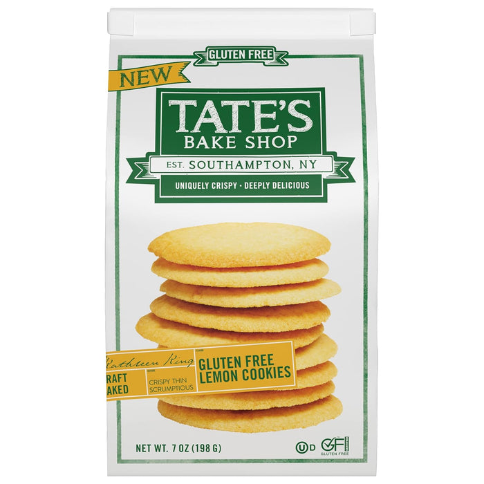 Tate`s Bake Shop Gluten Free Lemon Cookies 7 OZ