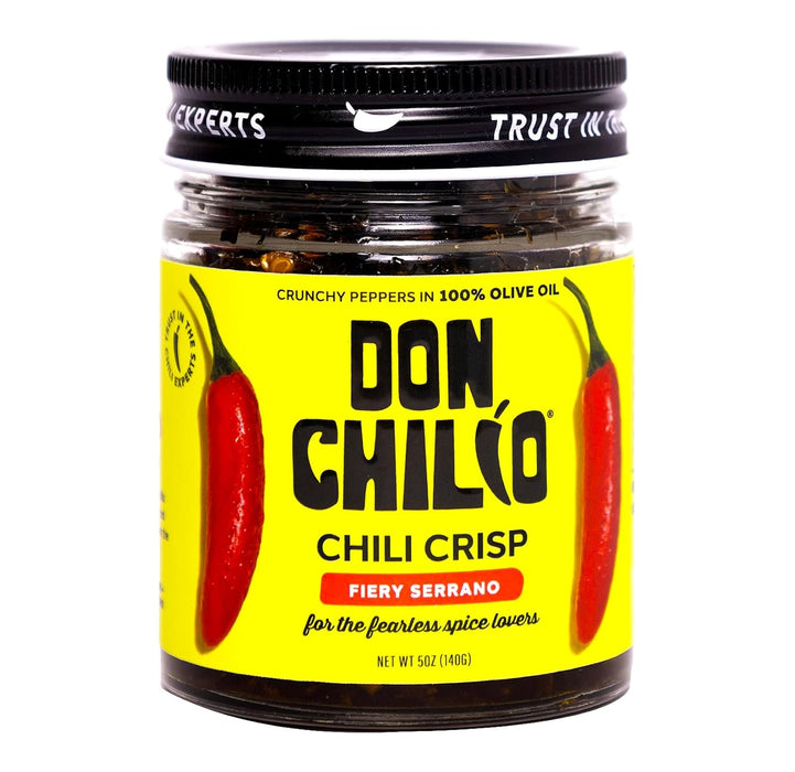 Don Chilio Medium Heat Serrano Mexican Chile Crisp 5 oz