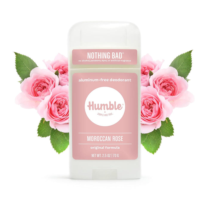 Humble Brands  Original Formula Deodorant Moroccan Rose 2.5 Oz