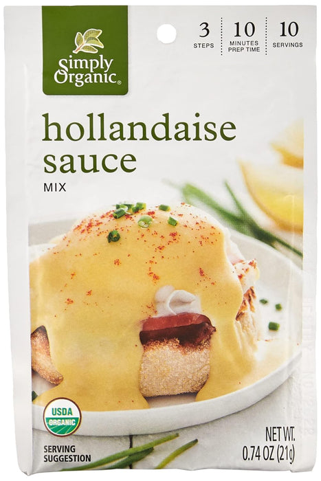 Simply Organic Sauce Hollandaise .74 oz