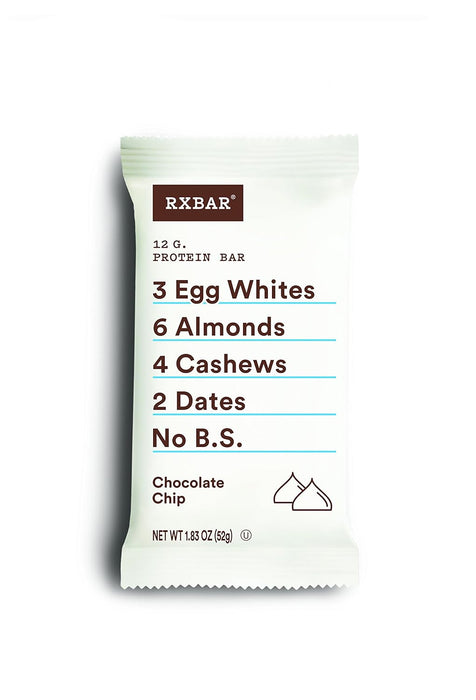 Rxbar  Protein Bar Chocolate Chip   1.83 Oz