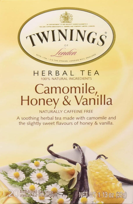 Twinings  Herbal Chamomile Honey And Vanilla  20 Bag