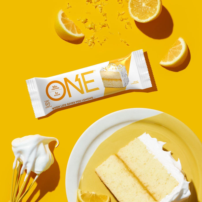 One  Flavored Protein Bar Lemon Cake   60 Gr