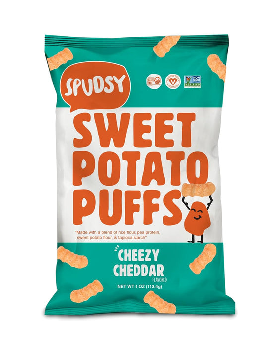 Spudsy  Cheddar Sweet Potato Puffs  4 Oz