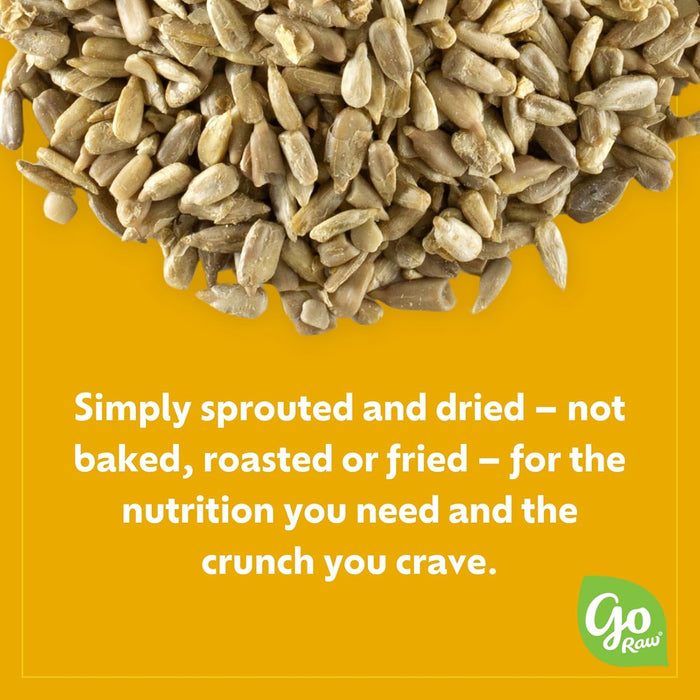 Go Raw Organic Sprouted Sunflower Seeds With Celtic Sea Salt 14 oz