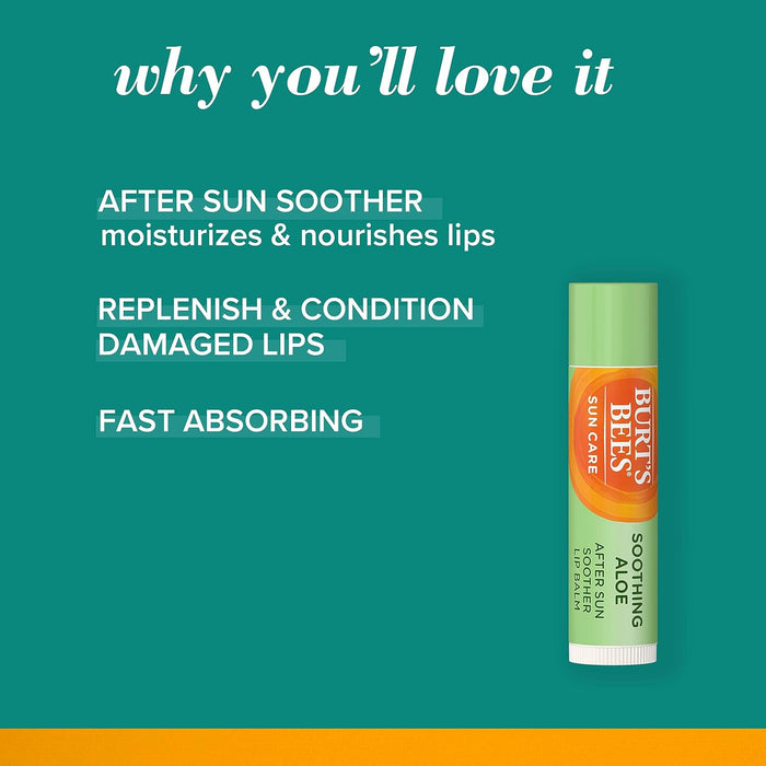 Burt'S Bees  After Sun Soother Lip Balm  .15 Oz