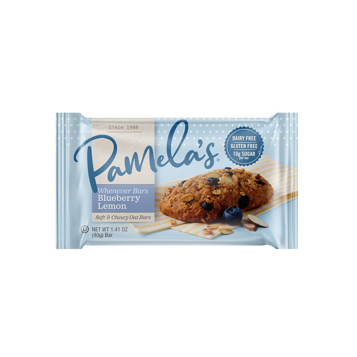 Pamela'S  Whenever Bars Oat Blueberry Lemon   5/1.41 OZ