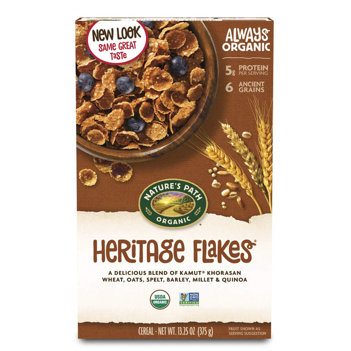 Nature'S Path  Cereal Organic Heritage Flakes   13.25 Oz