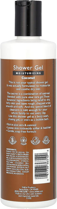 Shikai  Moisturizing Shower Gel Coconut  1 Each  12 Oz