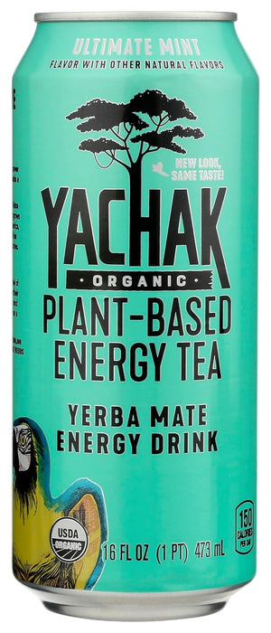 Yachak Organic Yerba Mate  Yerba Mate Ultim Mint  16 Oz