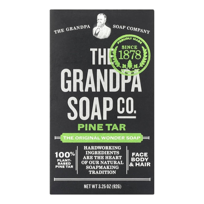 The Grandpa Soap Co. The Original Pine Tar Bar Soap 1 Each 4.25 Oz