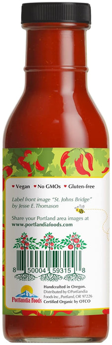 Portlandia Foods Portland Spicy Organic Ketchup 14 oz