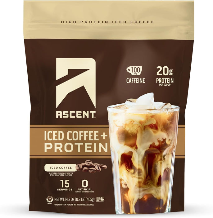 Ascent  Iced Coffee Protein 14.3 oz