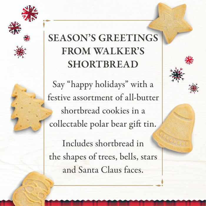 Walker`S Shortbread  Mini Christmas Tree Box  5.3 Oz