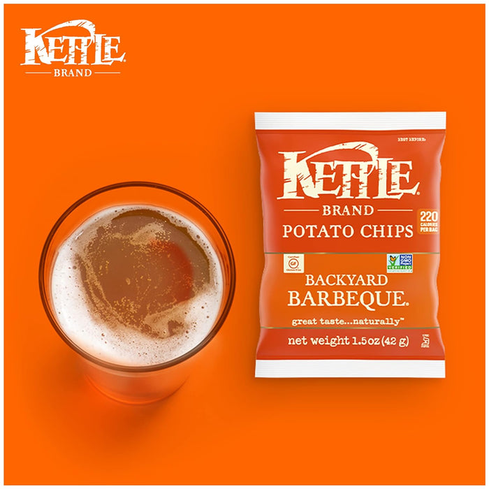 Kettle Brand  Backyard Barbeque Potato Chips  1.5 Oz