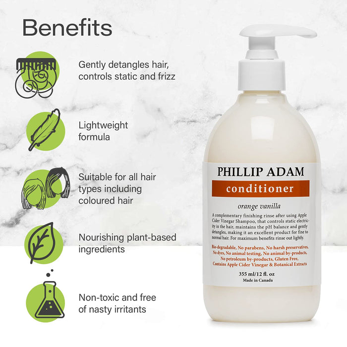 Phillip Adam  Orange Vanilla Conditioner  1 Each  12 Oz