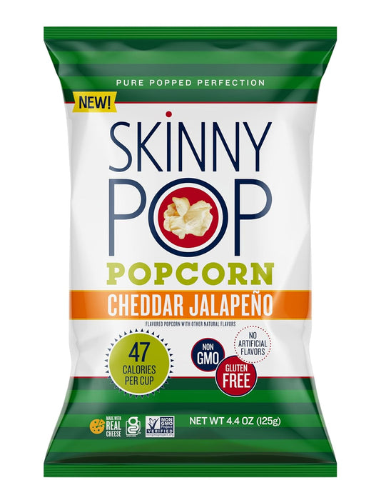 Skinnypop Popcorn Popcorn Cheddar Jalapeno 4.4 OZ