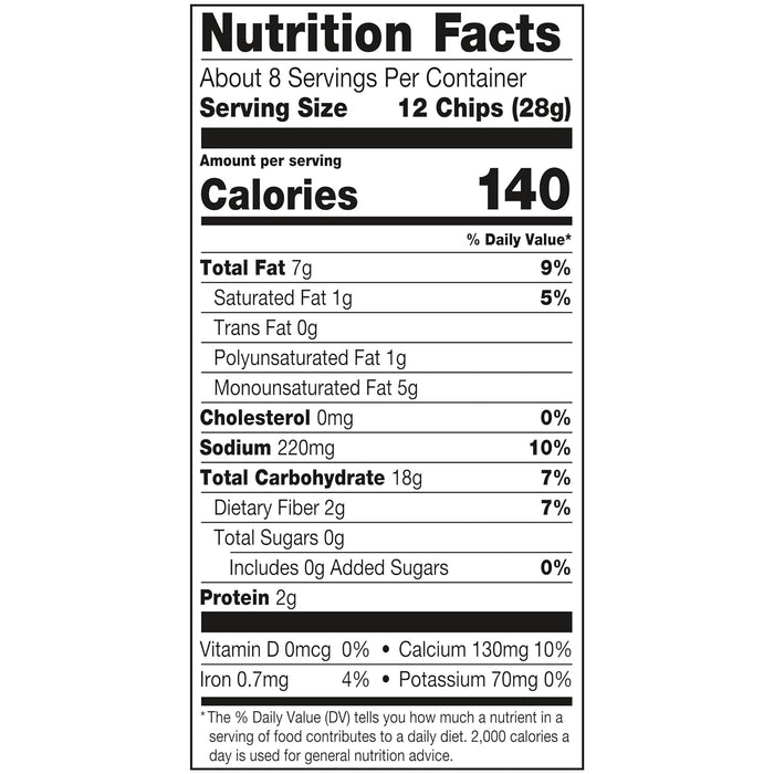 Late July  Garden Ranch Tortilla Chips Made With Og2 Yellow Corn   7.8 Oz