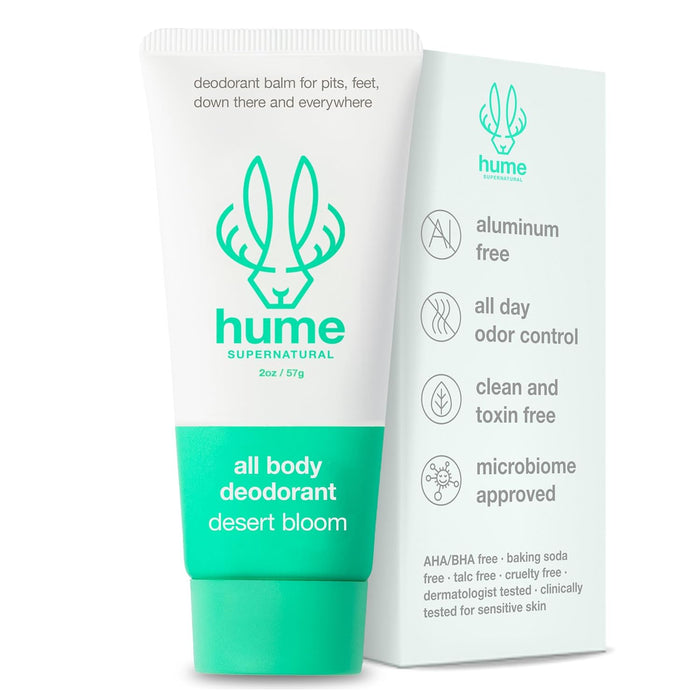 Hume Supernatural Invisible Whole Body Deodorant Desert Bloom 2 OZ