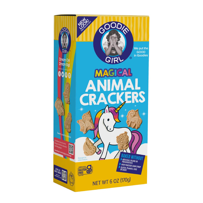 Goodie Girl  Animal Crackers Magical  6 Oz