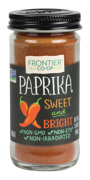 Frontier Nat Prod Co-Op  Paprika Ground  1 Each  1.69 Oz