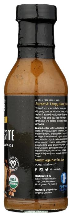 Ocean's Halo Ginger Sesame Vinaigrette And Marinade 12 fl