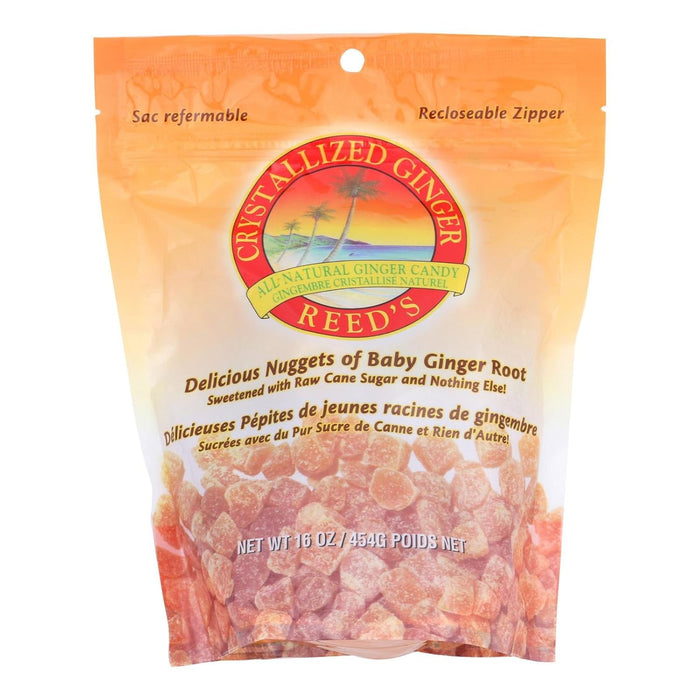 Reed's Ginger Beer Crystallized Ginger Original 16 oz