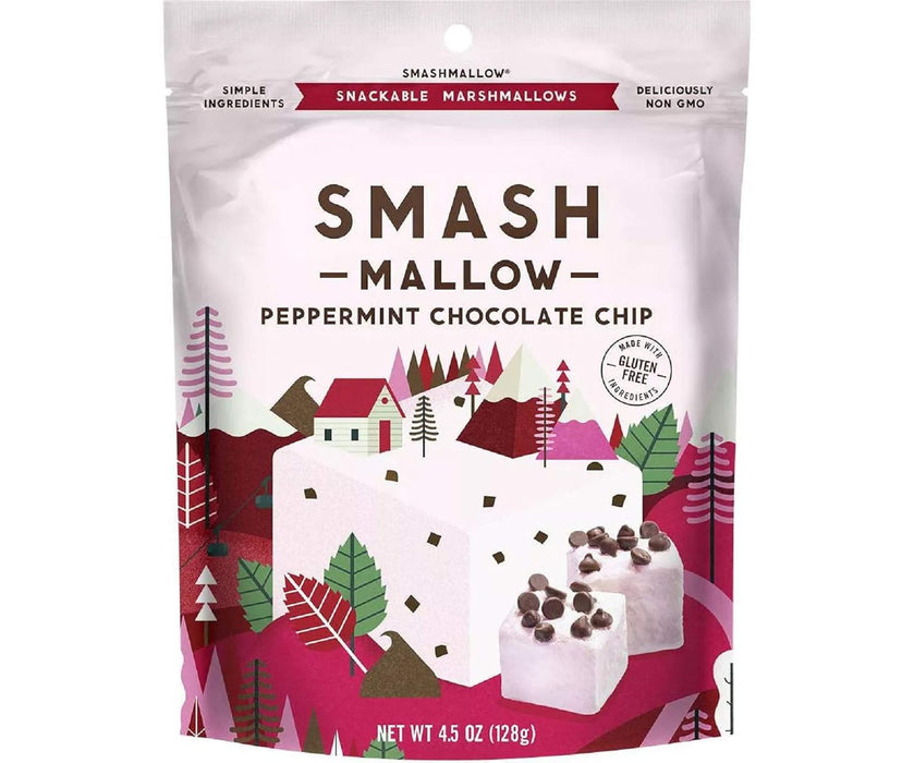 Smash Marshmallow Peppermint Chocolate Chip Christmas Edition 4.5 Oz