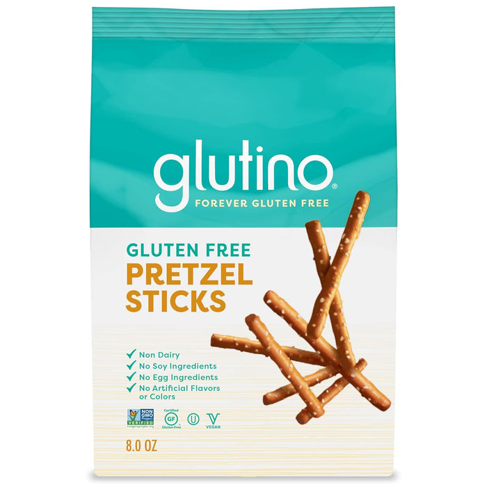 Glutino  Pretzels Sticks Gluten Free  8 Oz