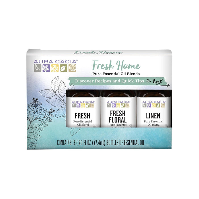 Aura Cacia  Fresh Home Essential Oil   0.25 Oz