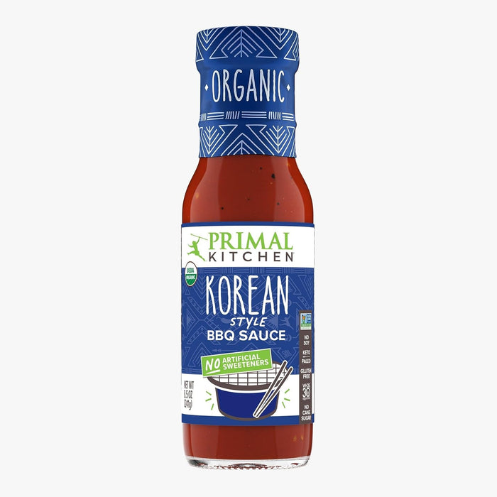 Primal Kitchen Korean Style Bbq Sauce 8.5 oz