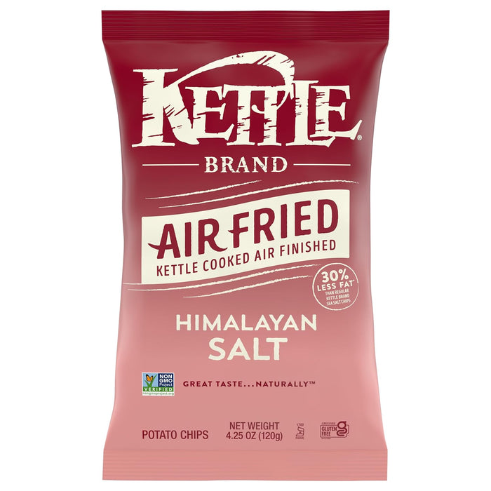 Kettle Brand Pot Chips Air-fried Himalayan Salt  4.25 OZ