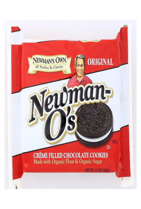 Newman'S Own  Newman O'S  Creme Filled Cookies Original  13 Oz