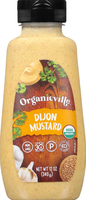 Organicville Organic Dijon Mustard 12 oz