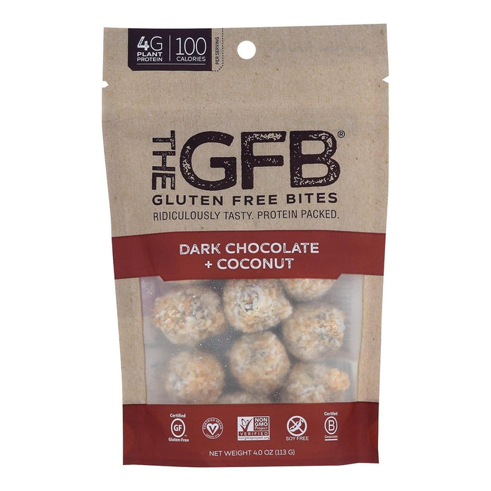 The Gfb  Nutrition Bites Dark Chocolate Coconut   4 Oz