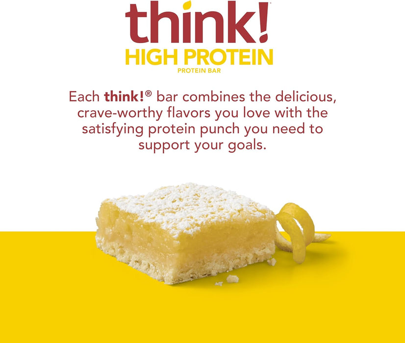 Think High Protein Bar Lemon Delight   2.1 Oz