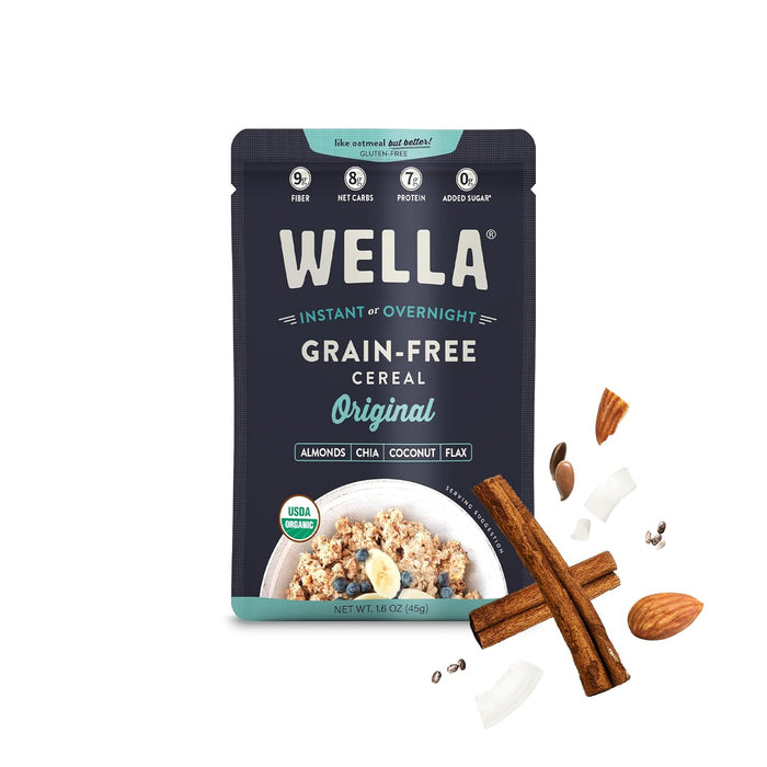 Wella Organic Cereal Original Flavor  Single-Serve 1.6 OZ