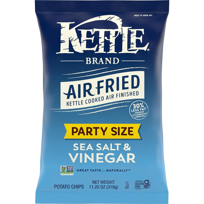 Kettle Brand Chips Air Fry Sea Salt and Vinegar 11.25 OZ