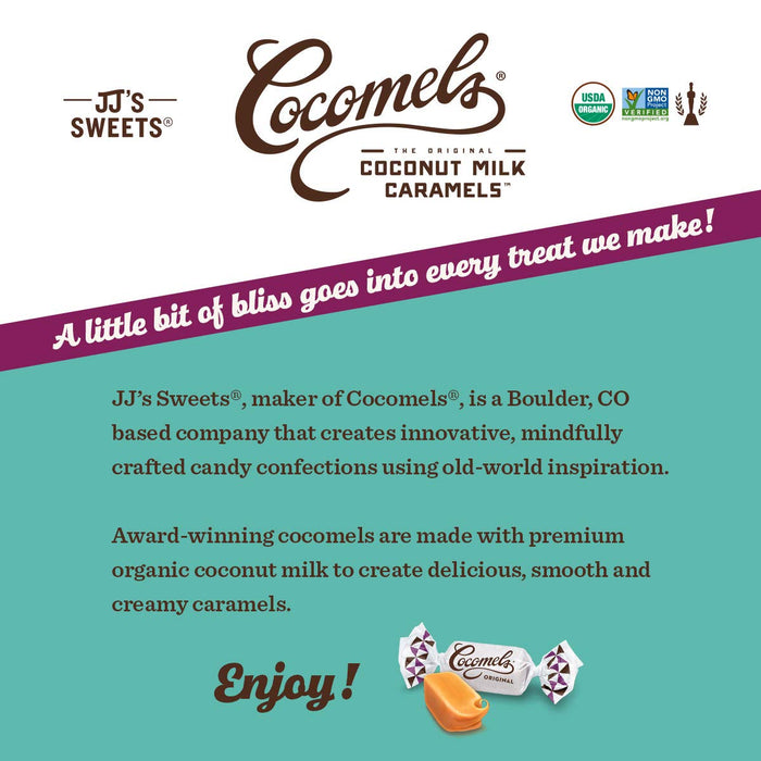 Cocomels Organic Coconut Milk Caramels Original 3.5 oz