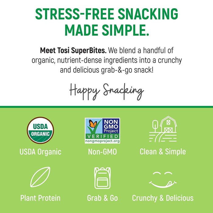 Tosi  Organic Superbites Blueberry Almond  2.4 Oz