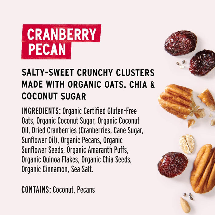 Purely Elizabeth  Ancient Grain Granola Cranberry Pecan   12 Oz