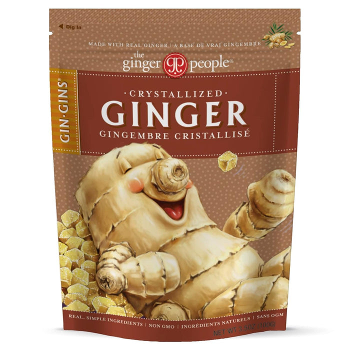 The Ginger People  Crystallized Ginger 3.5 oz