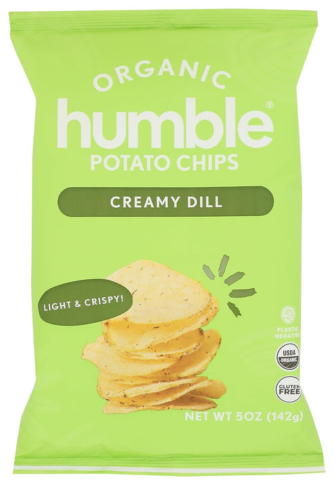 Humble Potato Chips Chp Og2 Potato Crmy Dill 5 OZ