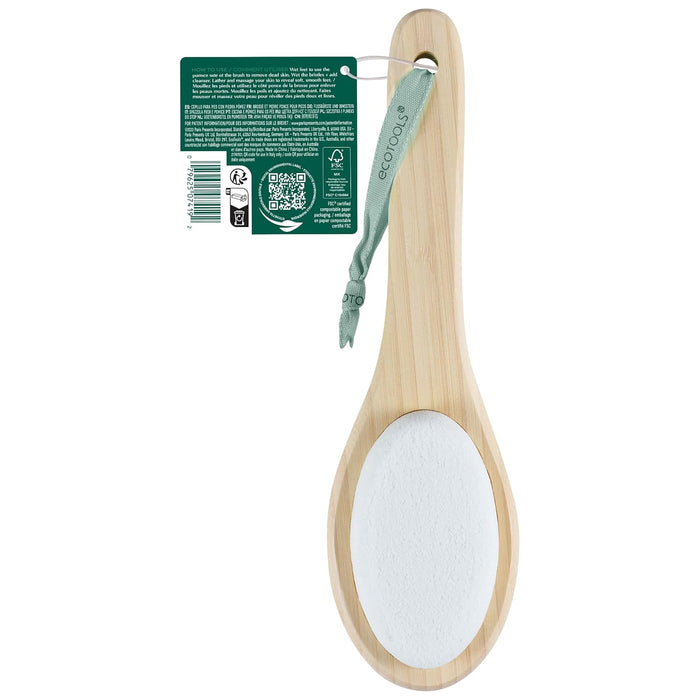 Eco Tools  Foot Brush & Pumice   1 Ct