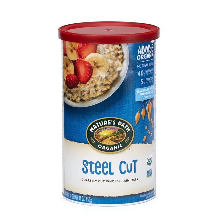 Nature'S Path  Organic Steel Cut Oatmeal   30 Oz