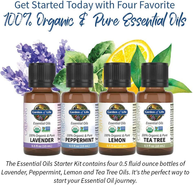 Garden Of Life  Organic Essential Oil Starter Kit  1 Each  1 Count