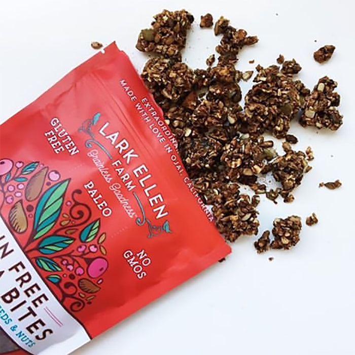 Lark Ellen Farm Organic Grain Free Granola Bites Cacao Cherry 8 oz